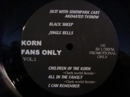 KORN / FANS ONLY