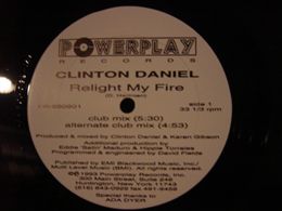 CLINTON DANIEL / RELIGHT MY FIRE