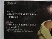 BAD MANNERS / WHAT THE PAPERS SAY